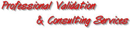 GMO Professional Validation and Consulting Services