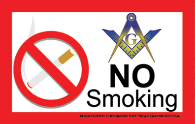 Masonic No Smoking Notice