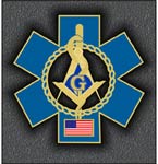Masonic EMT Car Emblem