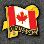 Canada/Afghanistan pin