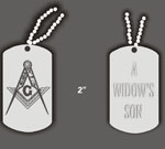 Widow's Son Dog Tag