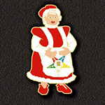 Mrs Claus Pin