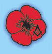 Lest We Forget poppy - Black