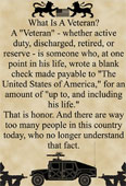 What is a veteran