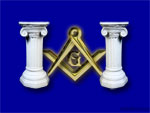Masonic Columns wallpaper